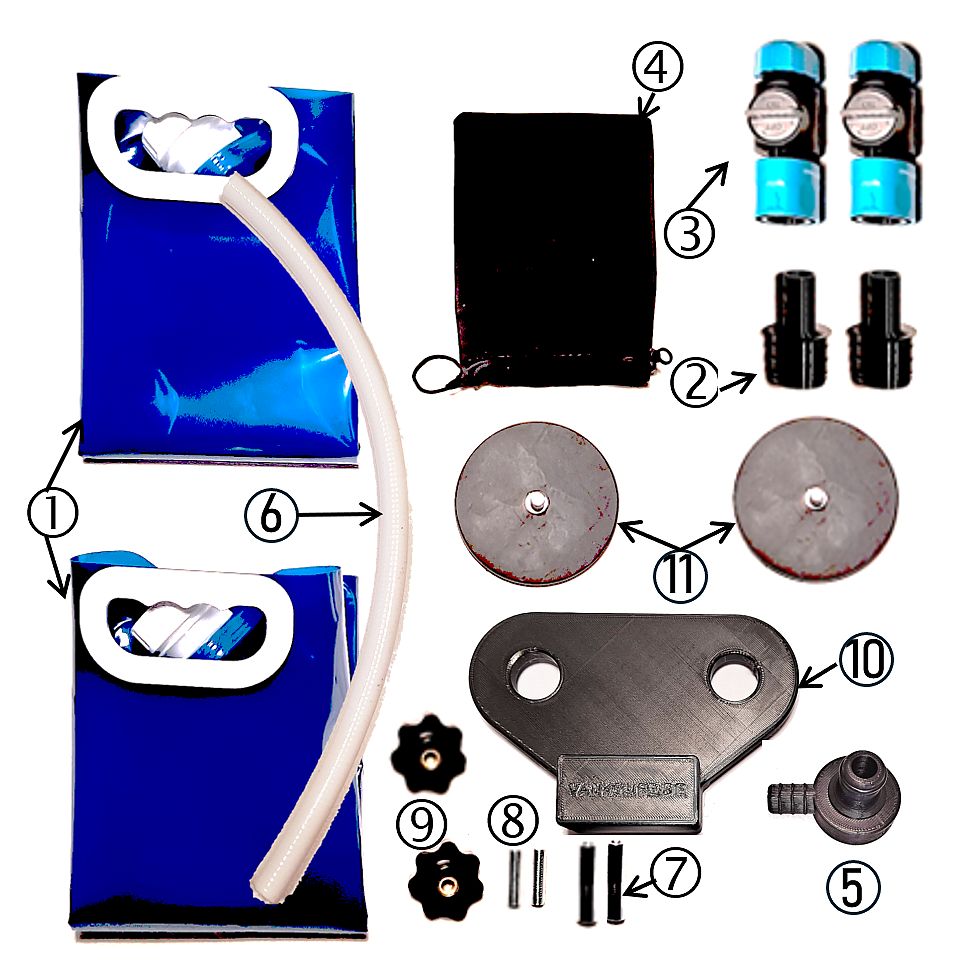 Watermanager Flexifill M mit Magneten (nur bei Stahl-Karosserie)